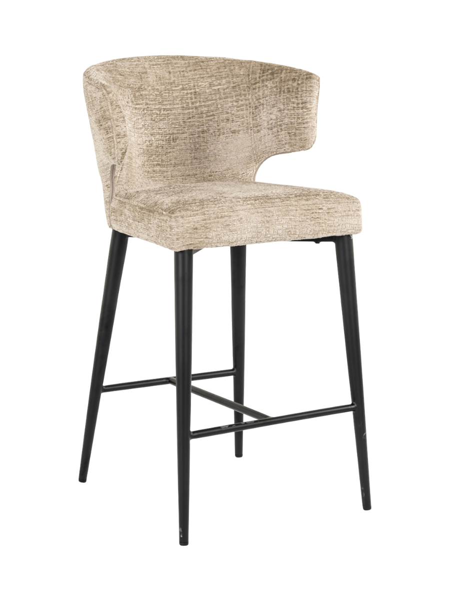 
Sgabello da bar di design «Taylor» color sabbia - Fusione del deserto / Altezza della seduta 67 cm