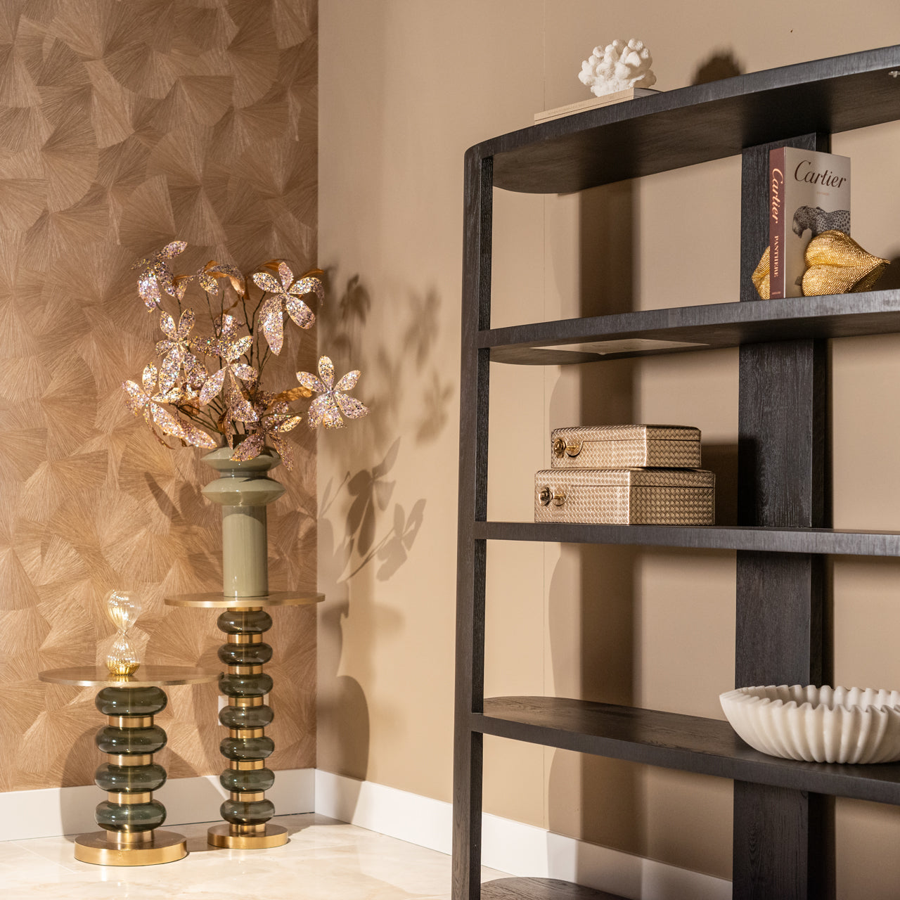 
"Dalina" Designer Side Table - Ø 45 x 45 cm