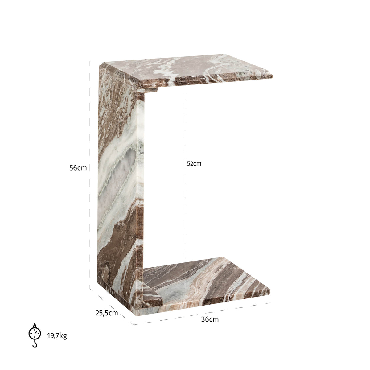 
Tavolino di design „Tovek“