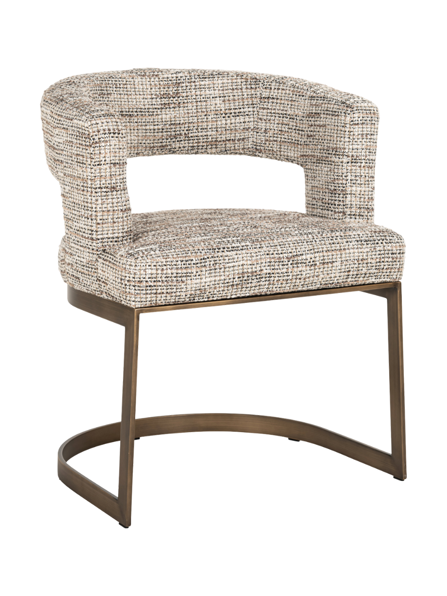
Chaise design cantilever élégante « Ellis » - Nature tendance