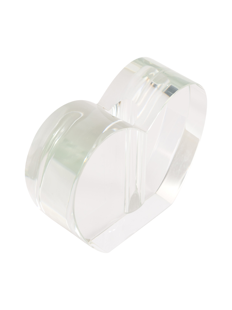 
Portacandele di design «Sana», varie dimensioni - 5 × 11 × 14.5 cm / Portacandela Sana Small