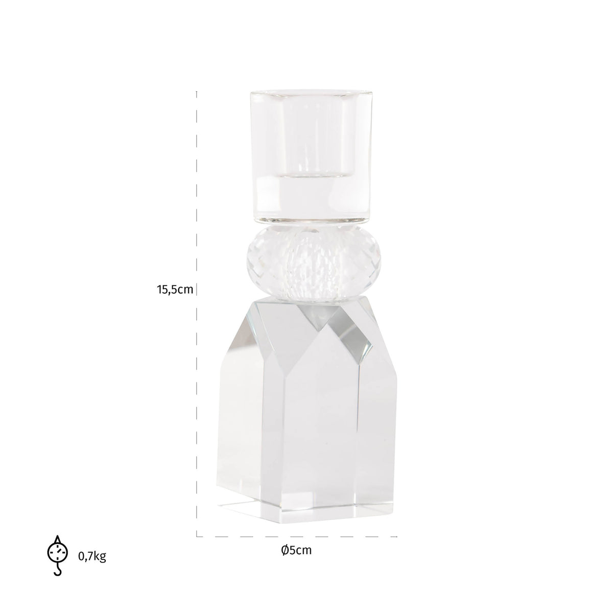 
Portacandele di design «Yanou»
