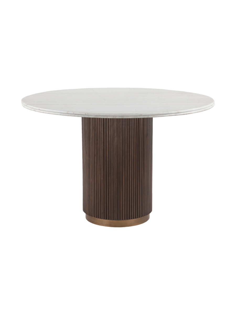 
Tavolo da pranzo rotondo di design in marmo «Mayfield», diverse dimensioni - Ø 120 cm