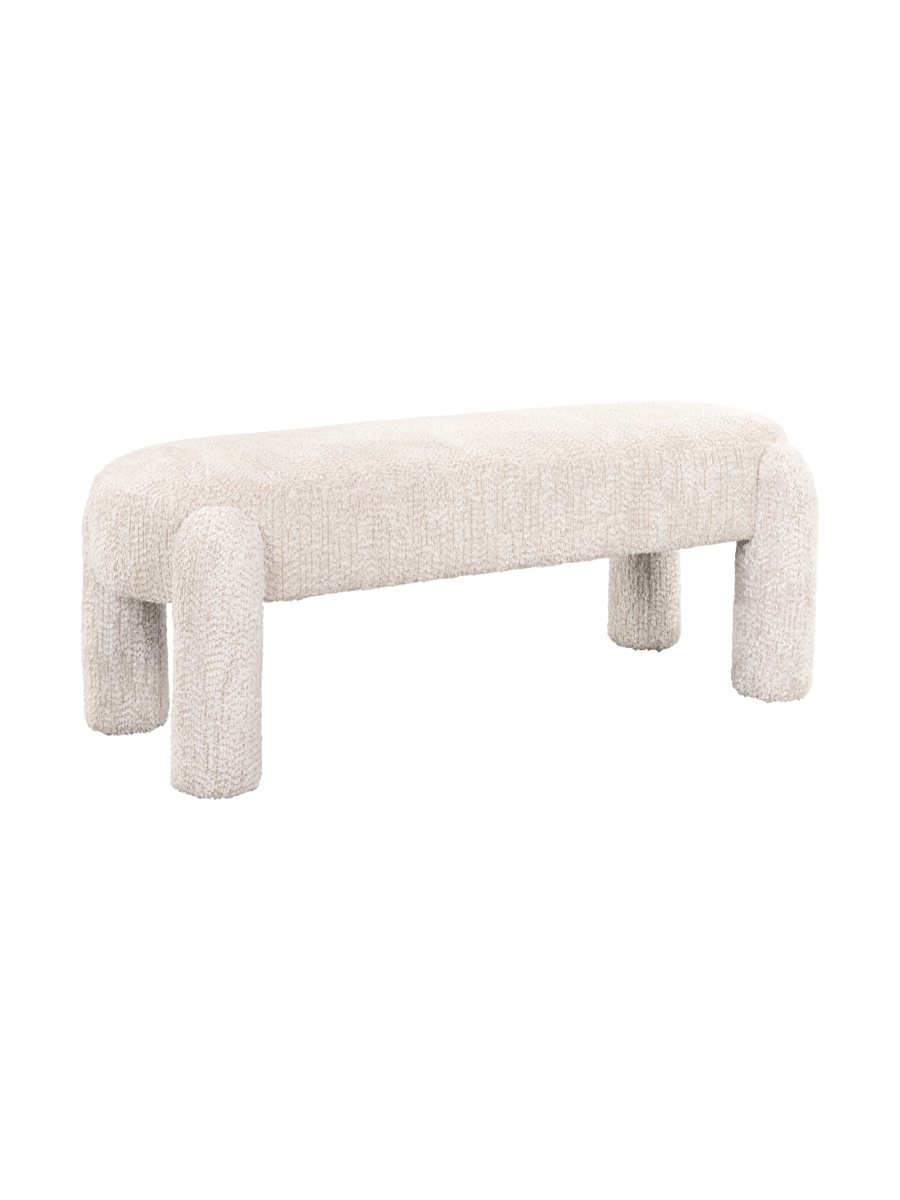 
Panca dal design „Holly“ - Crema adorabile