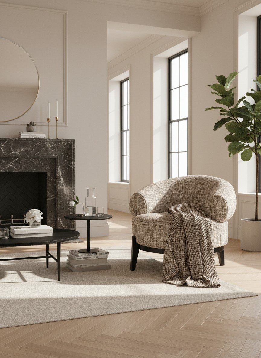 
Fauteuil design de qualité « Montana » - Nature tendance