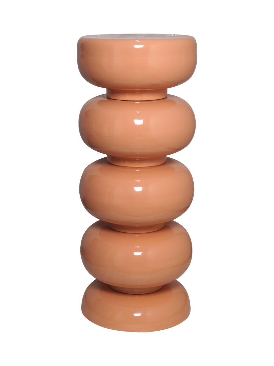 
Colonne décorative et porte-fleurs « Jari » - Rouge