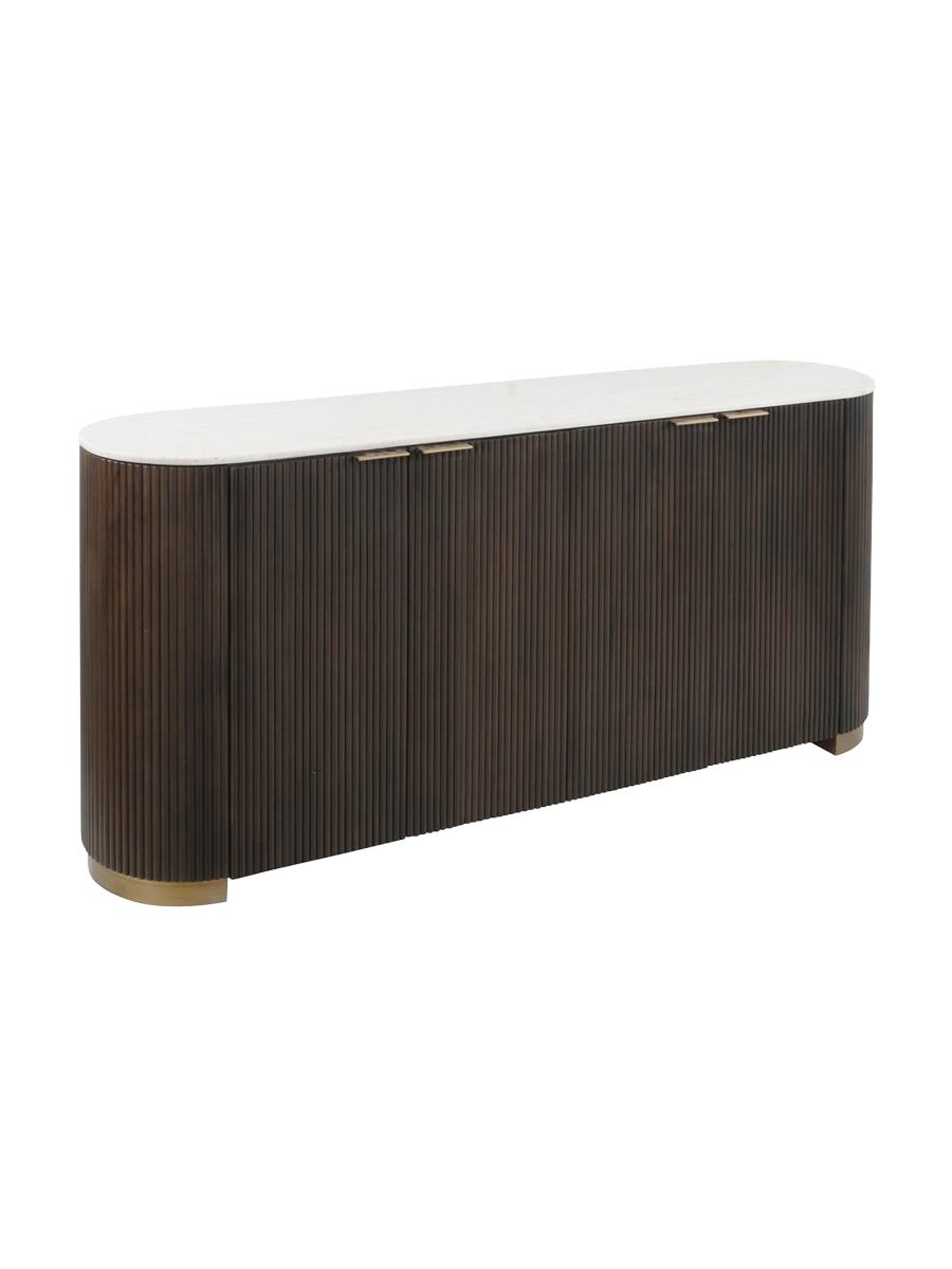 
Marble Design Sideboard "Mayfield", 4-door