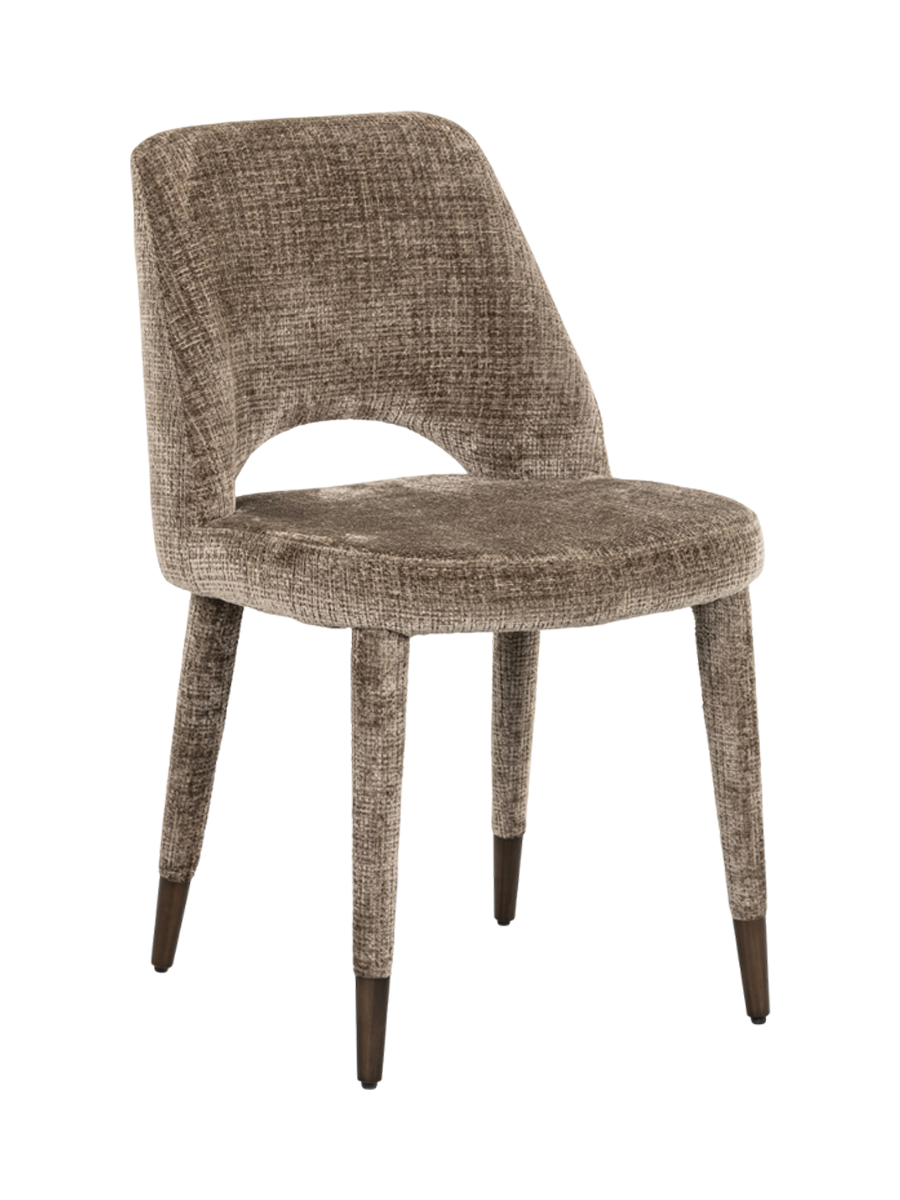 
Chaise design « Cecilia » en lot de 2 - Chenille Pierre