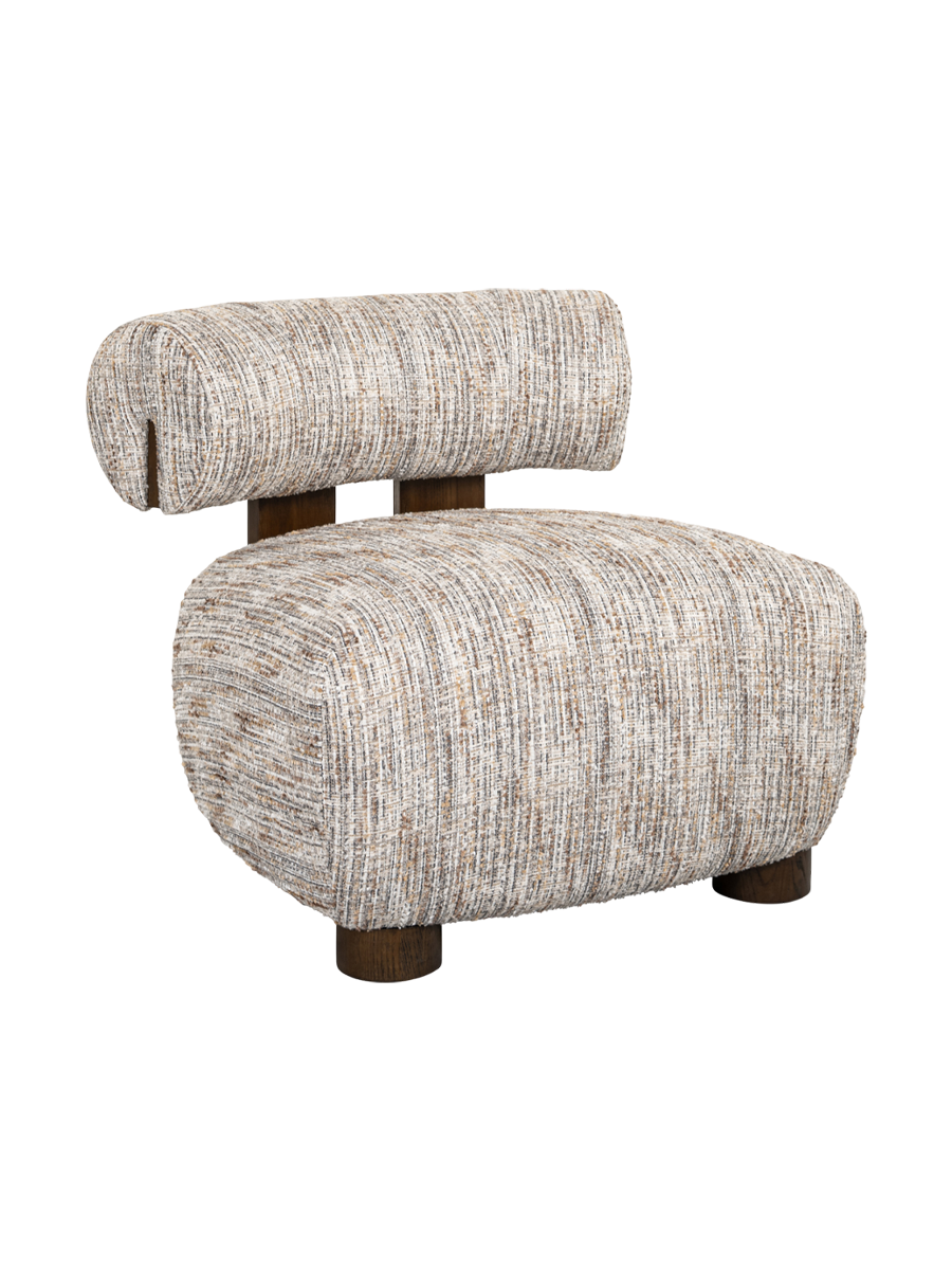 
Poltrona di design di alta qualità “Arabella” - Greige Coco