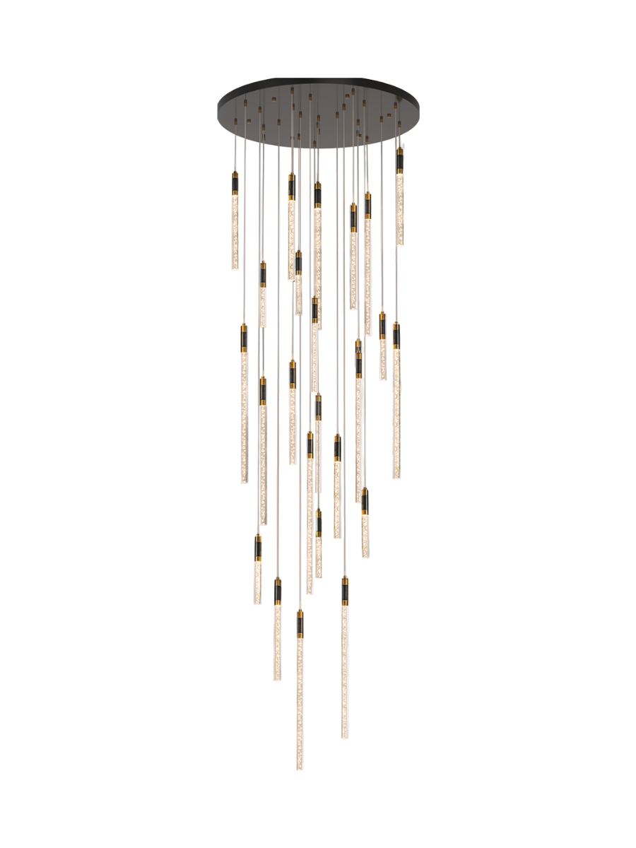 
Lampadario di design «Crosley», 25 luci