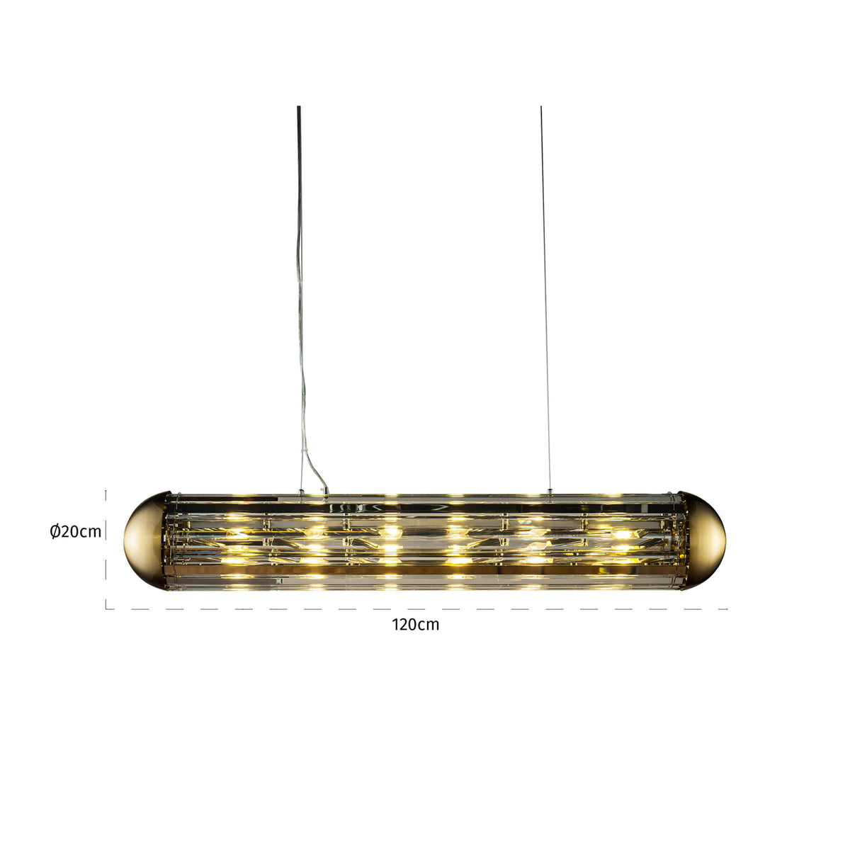 
Lampadario di design «Mula», 6 luci