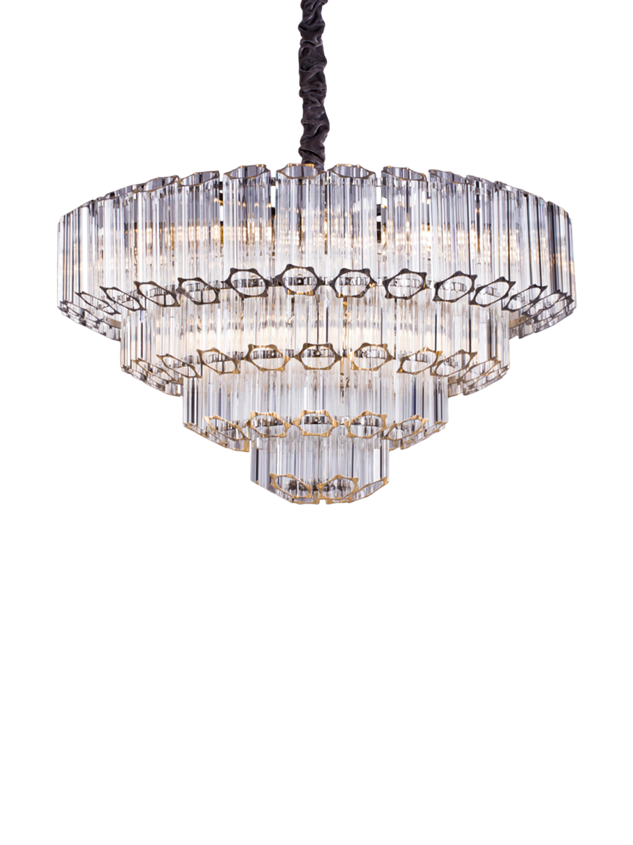 
Lampadario di design «Bece», a 9 luci