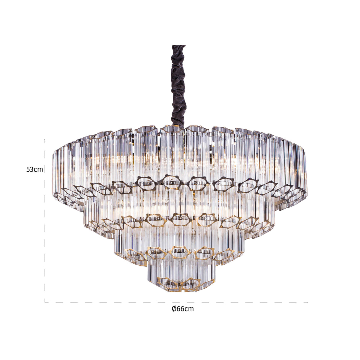 
Lampadario di design «Bece», a 9 luci