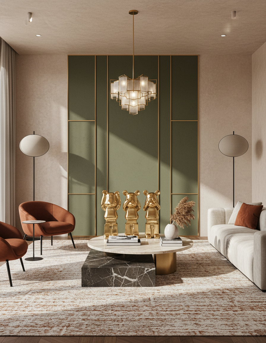
Design Dekorationsobjekt „Berna Gold“, 3er-Set