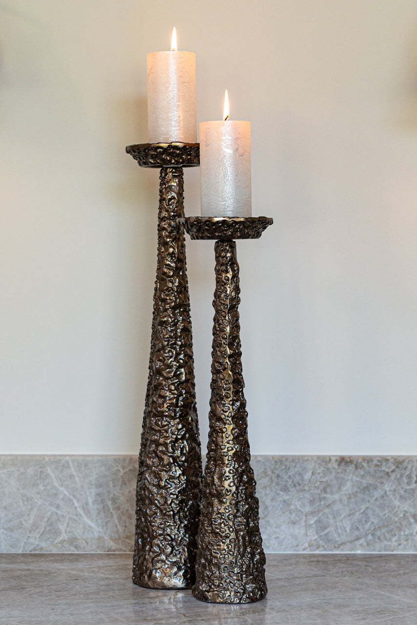 
Portacandele di design «Moan», varie dimensioni - 13 × 13 × 52 cm