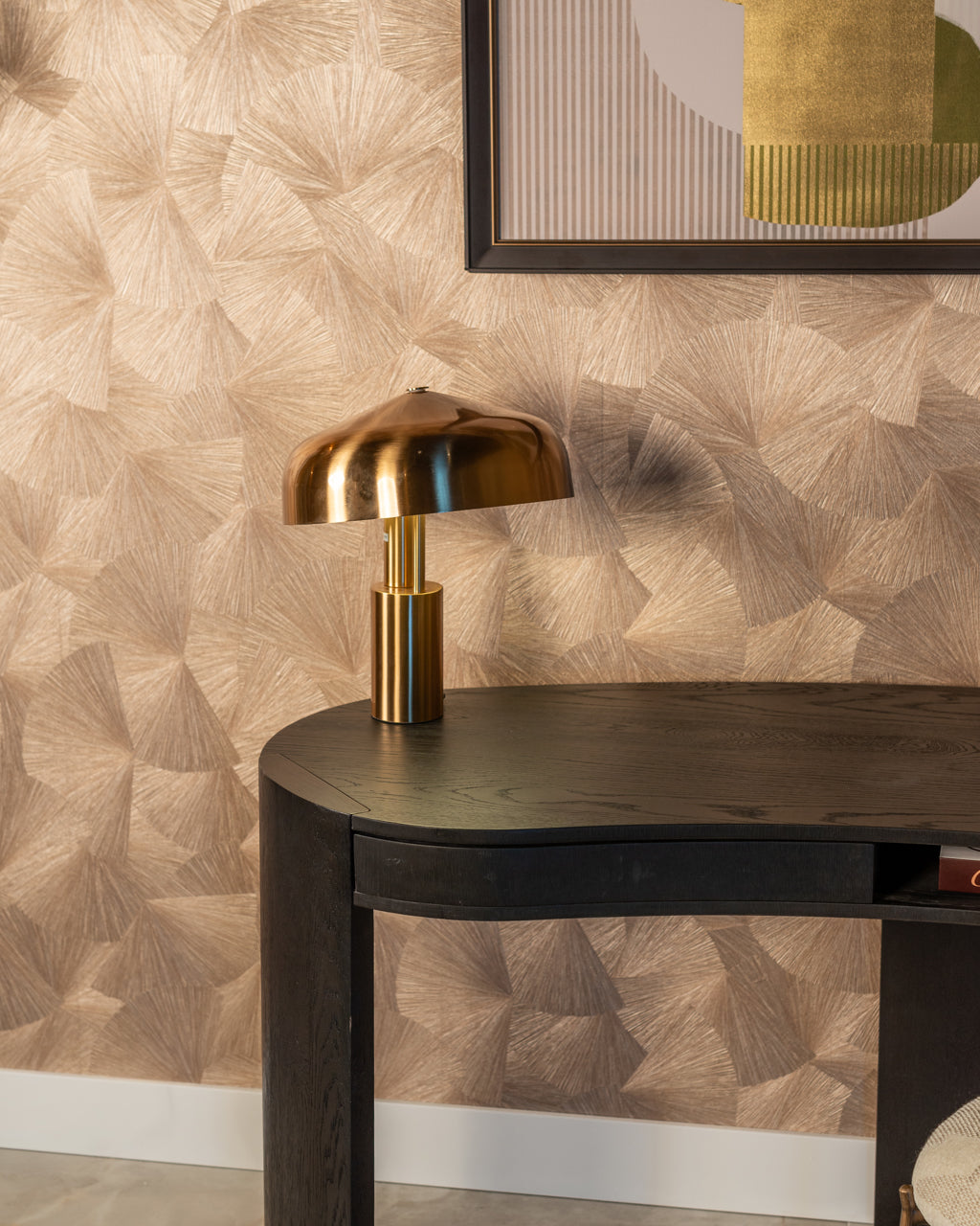 
Lampada da tavolo flessibile di design «Linzy» - Oro