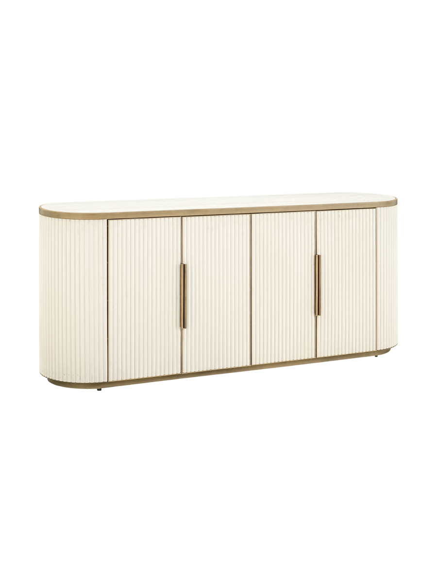 
Grande credenza di design in ceramica «Tivoli», 4 ante