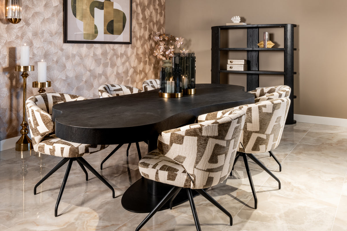 
Grosser Design Esstisch „Bogor“, verschiedene Grössen - 225 x 115 cm