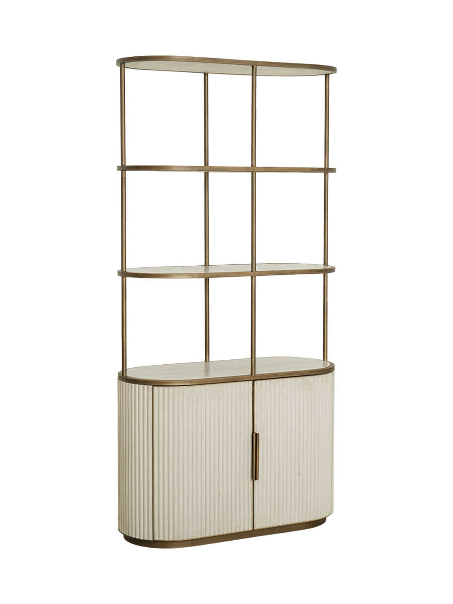 
Grosses Keramik Design Regal „Tivoli“, 2-türig