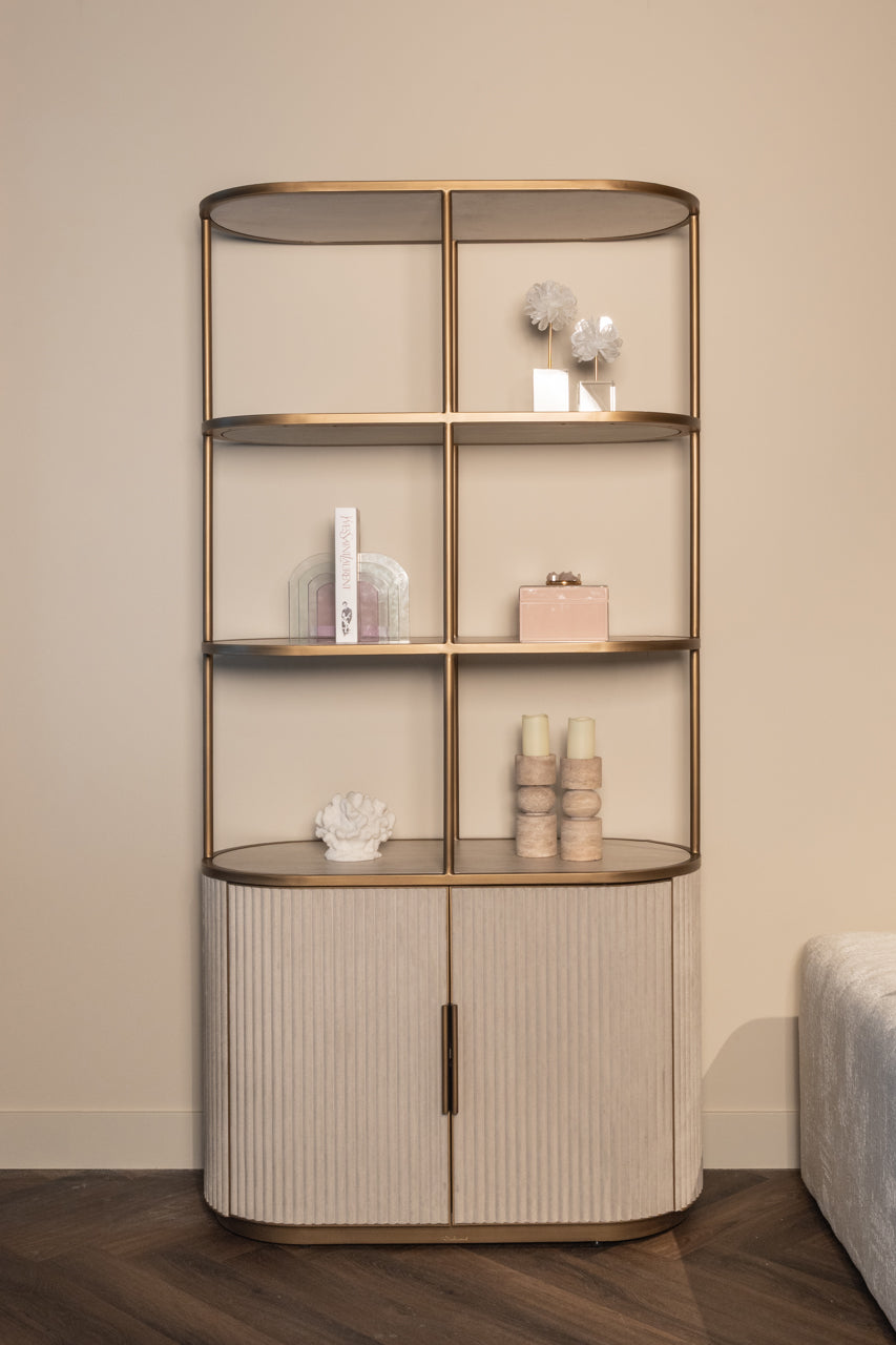 
Grosses Keramik Design Regal „Tivoli“, 2-türig