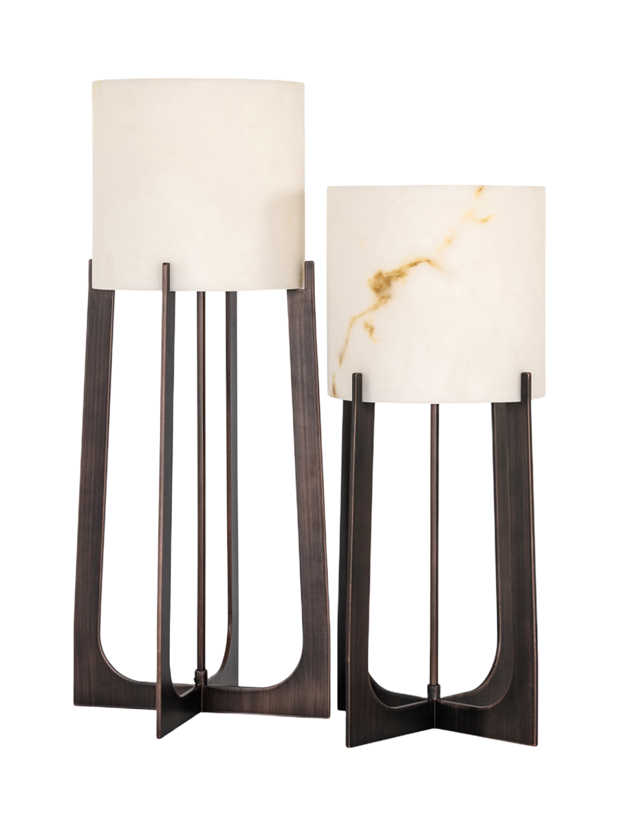 
Lampada da tavolo di design «Loura», diverse dimensioni - 27.5 × 27.5 × 57 cm