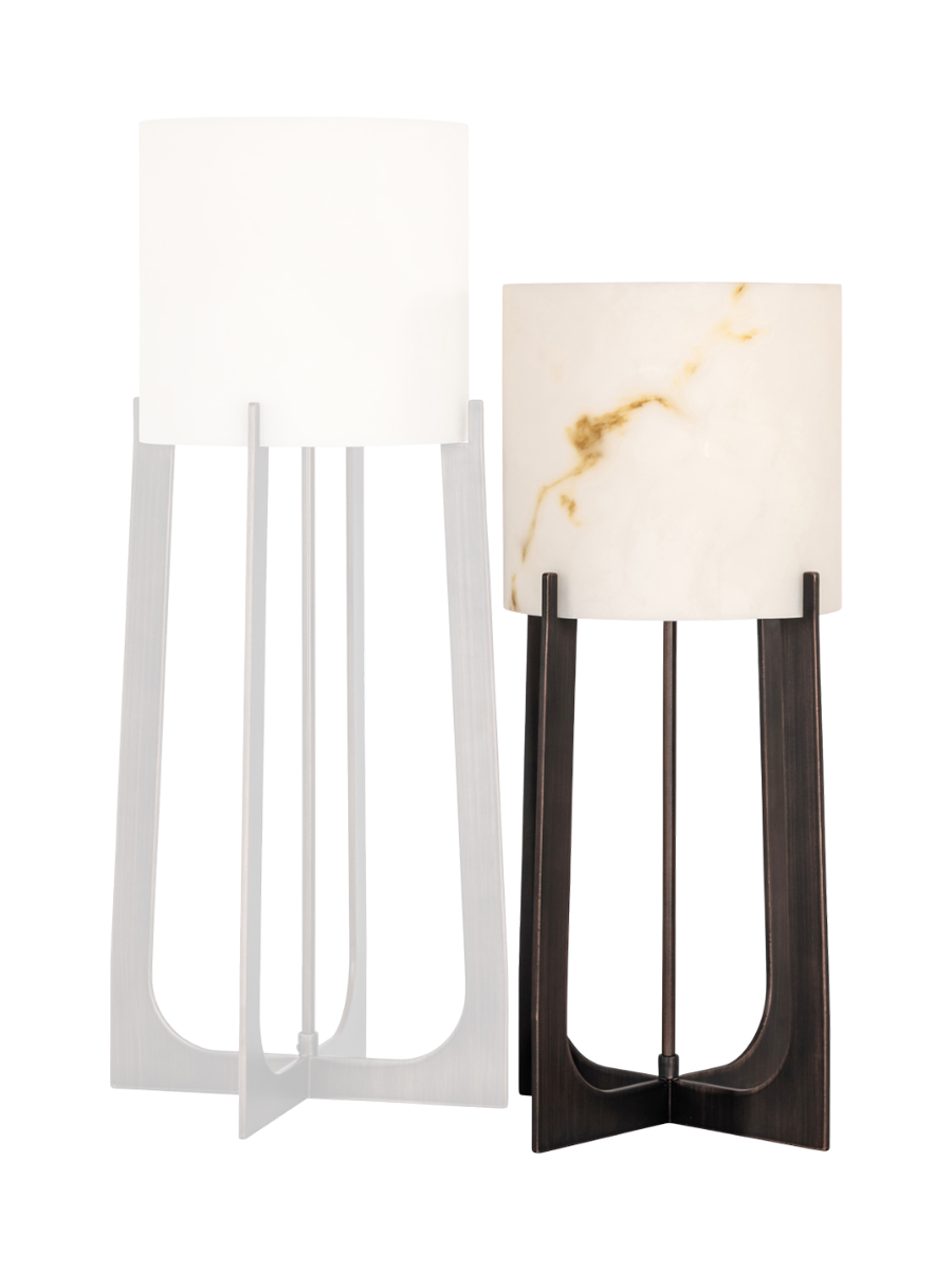 
Lampada da tavolo di design «Loura», diverse dimensioni - 27.5 × 27.5 × 57 cm