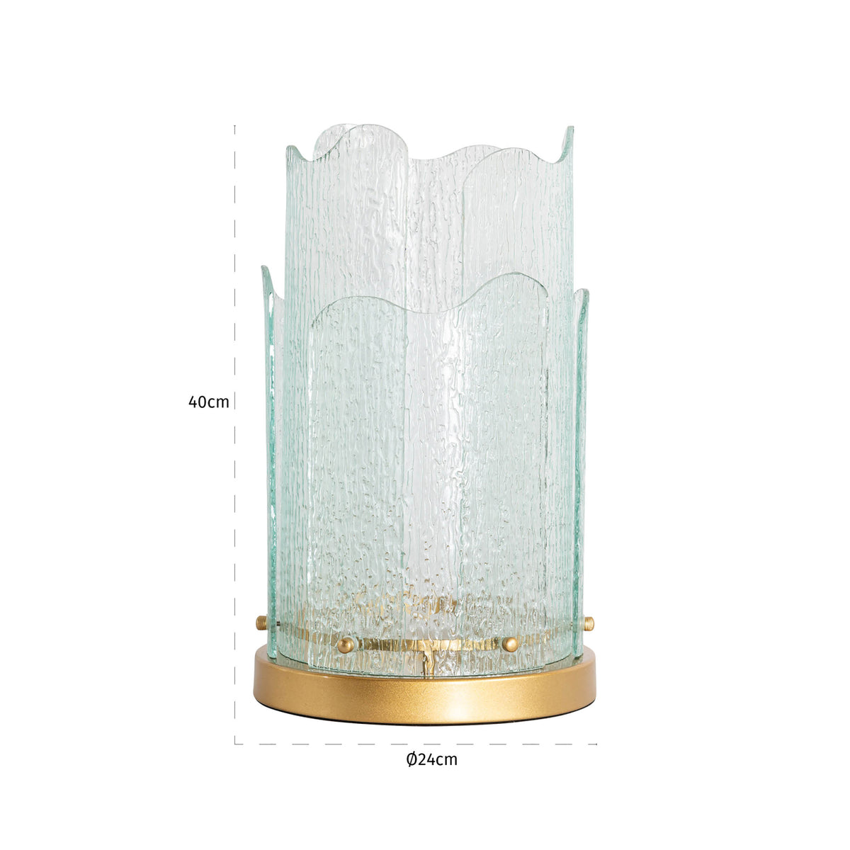 
Lanterna di design «Danila», varie dimensioni - 22 × 22 × 26.5 cm