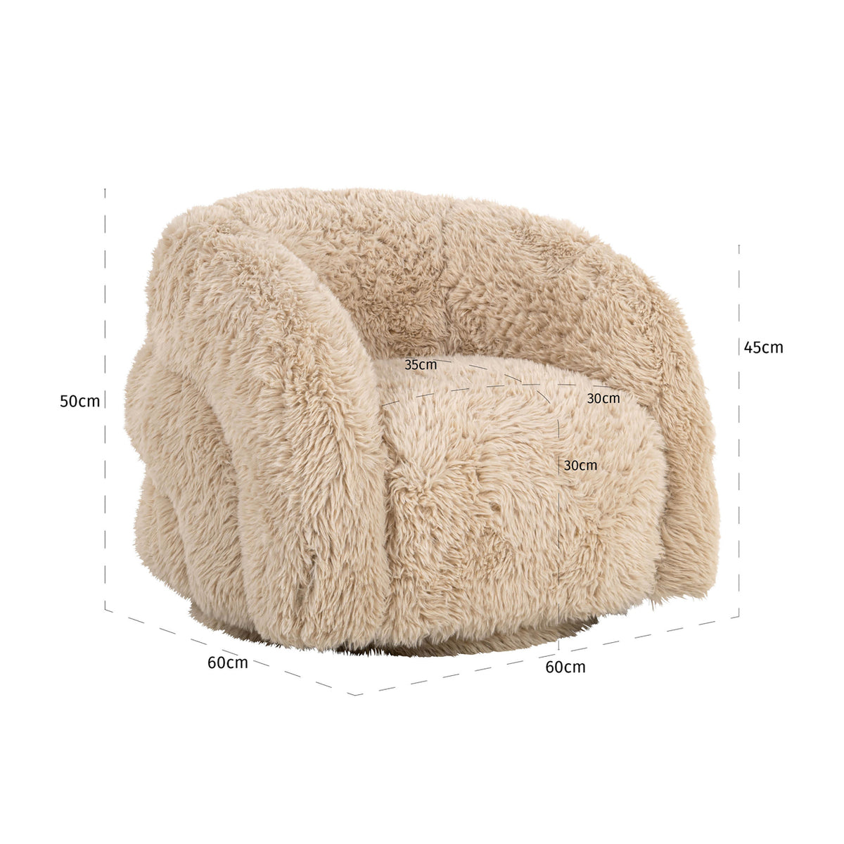 
Poltrona di design «Lenny»