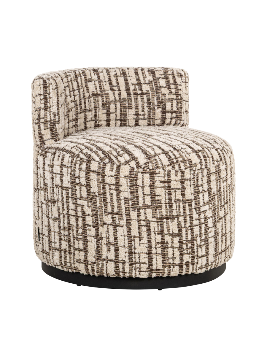 
Poltrona di design «Franny» - Crema