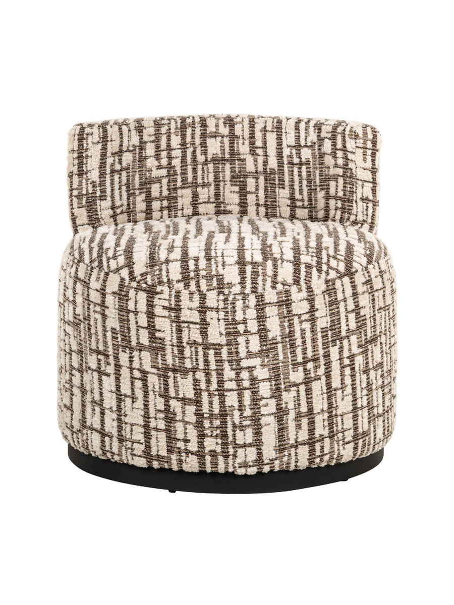 
Poltrona di design «Franny» - Crema
