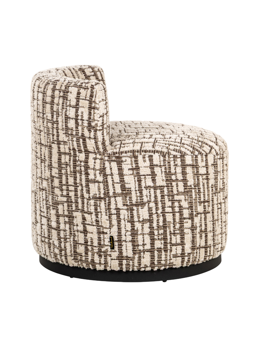 
Poltrona di design «Franny» - Crema