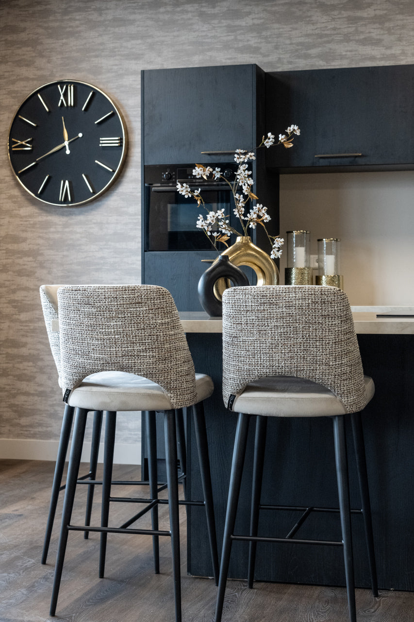 
Sedia da bar di design “Tabitha”, altezza della seduta 76 cm, Trendy Nature