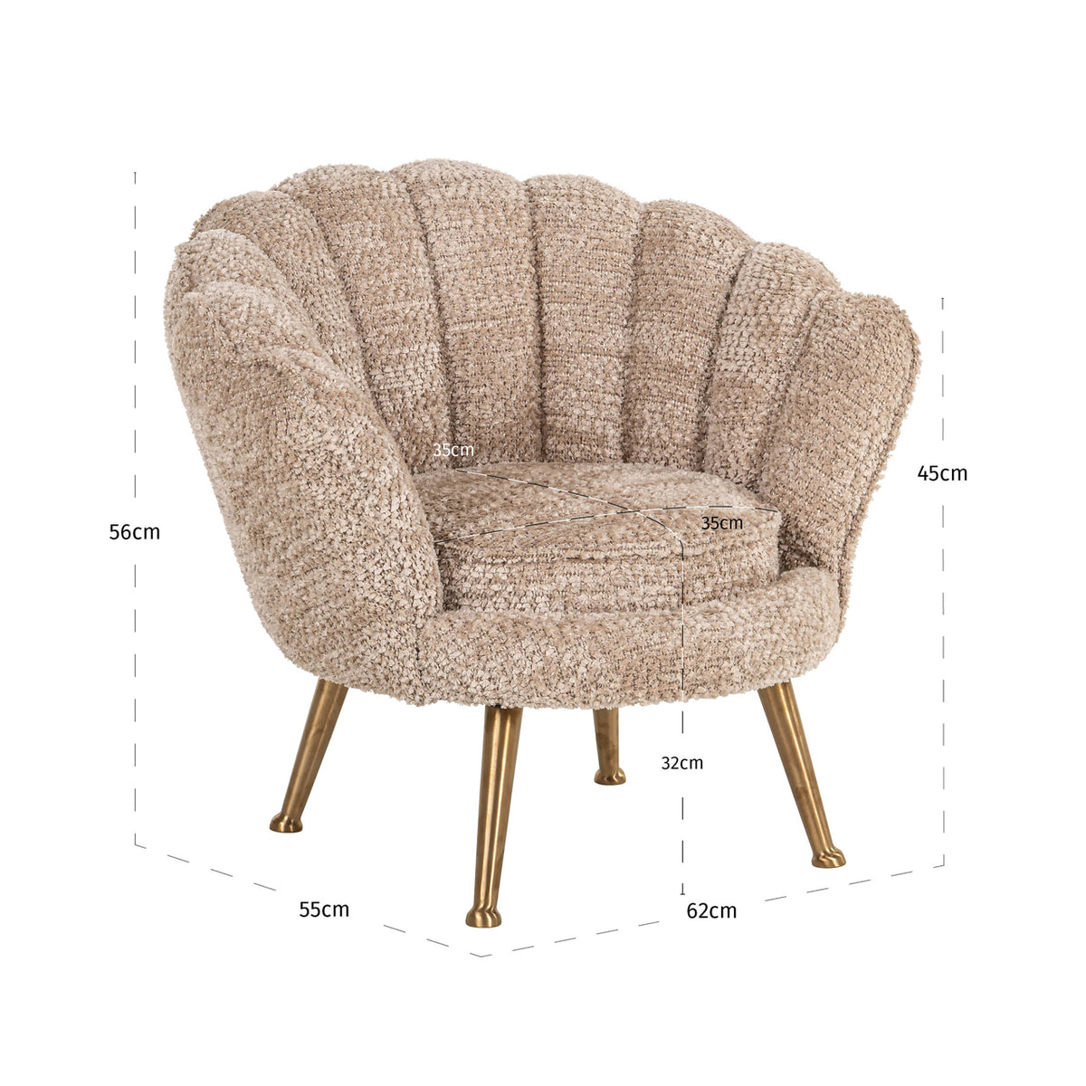 
Poltrona di design «Charly»