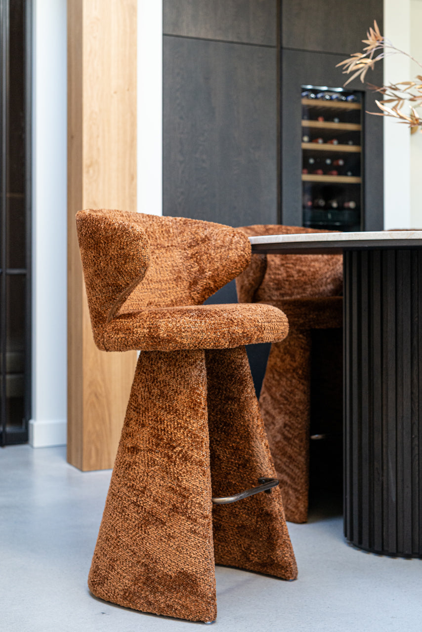 
Sgabello da bar di design di alta qualità «Gatsbi» - Cannella