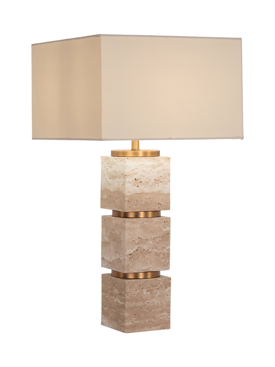 
Large Marble Design Table Lamp "Jaella"