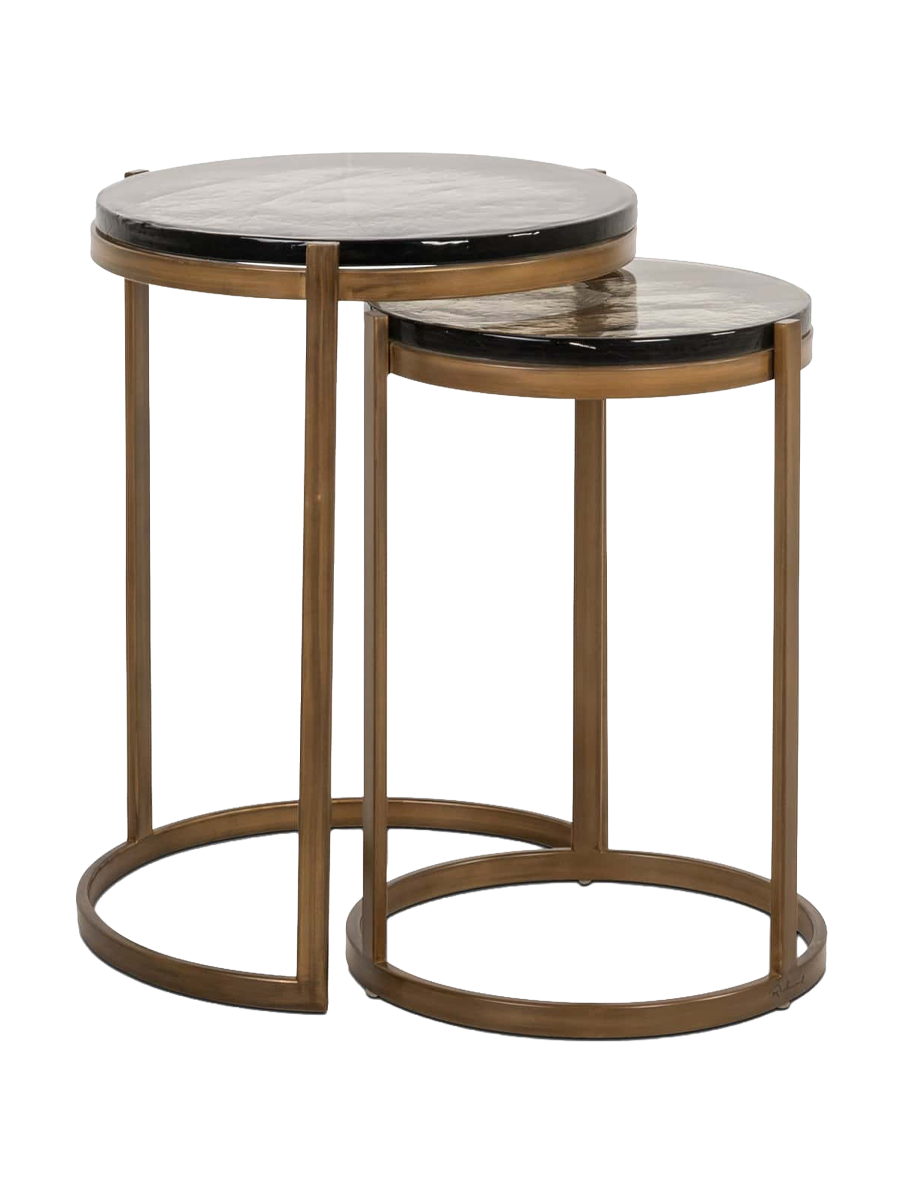 
Design Side Table Set "Cleo" (2 pieces)