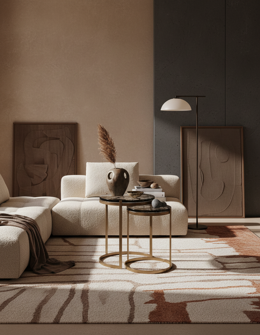 
Design Side Table Set "Cleo" (2 pieces)