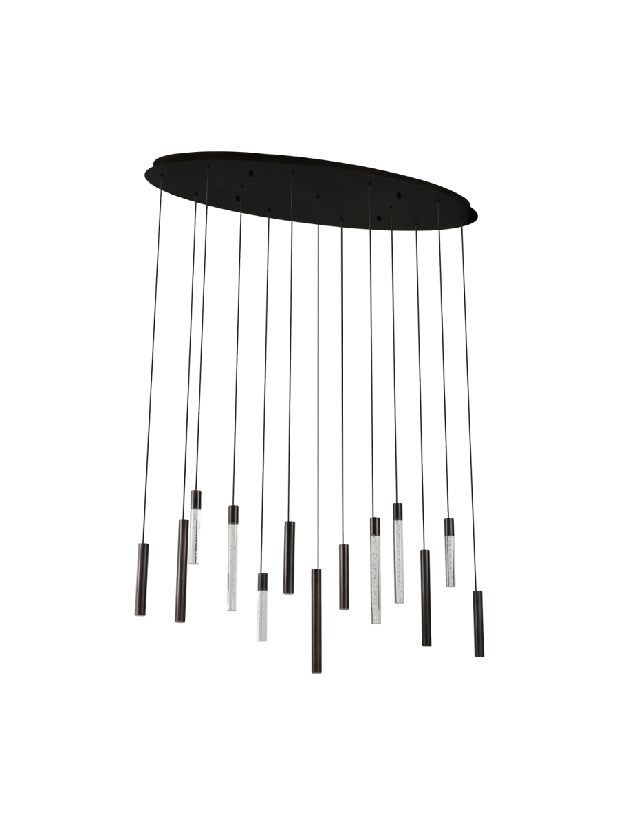 
Lampadario di design «Oxley», 13 luci