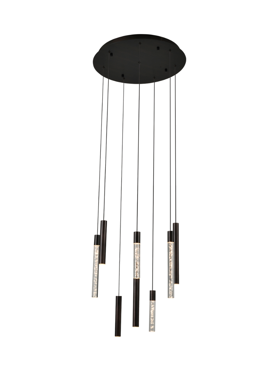 
Lampadario di design «Oxley», 8 luci