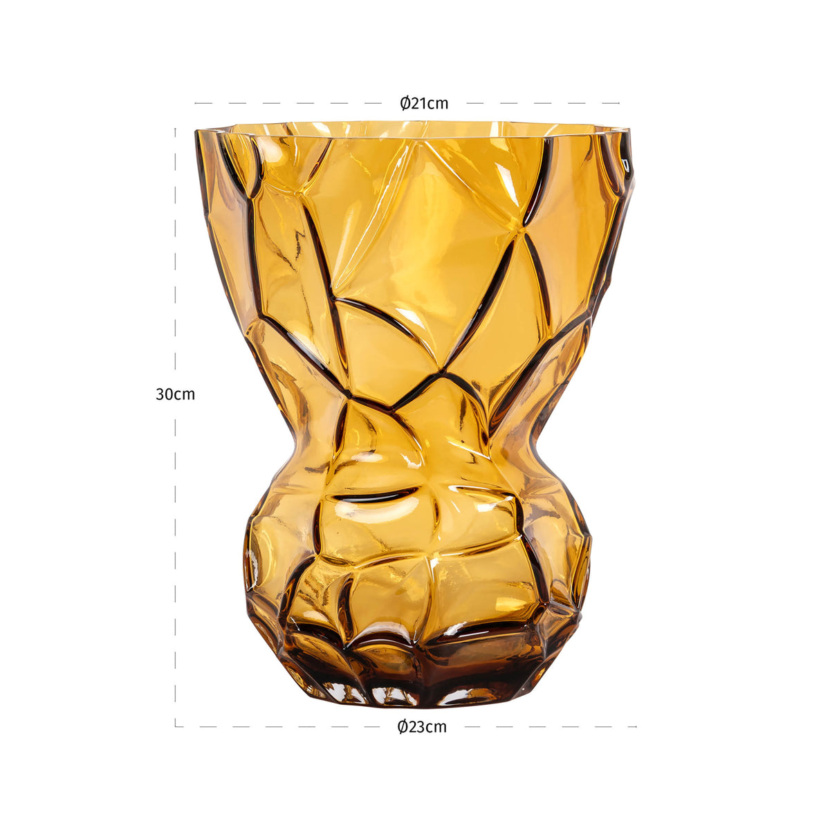 
Vaso di design „Mason“, diverse dimensioni - 23 × 23 × 30 cm