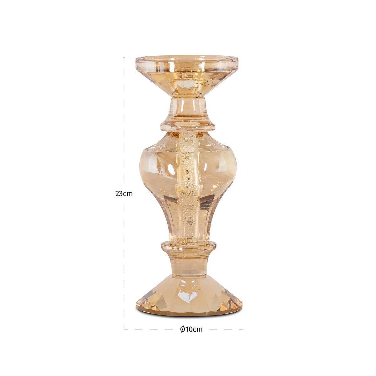 
Portacandele di design „Dilan“, diverse dimensioni - 10 × 10 × 23.5 cm