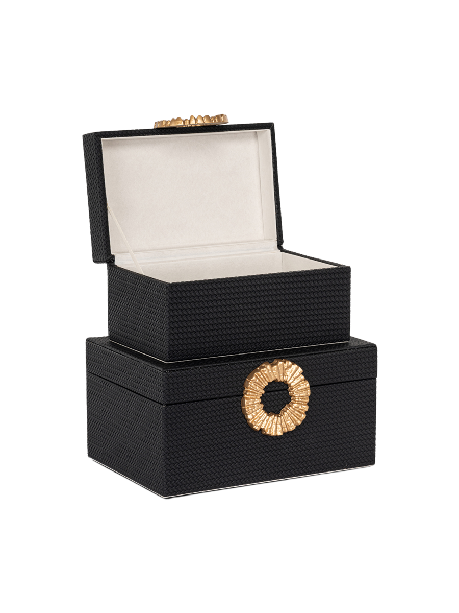 
Contenitore di design „Amal“, diverse dimensioni - 18.5 × 24.5 × 13 cm