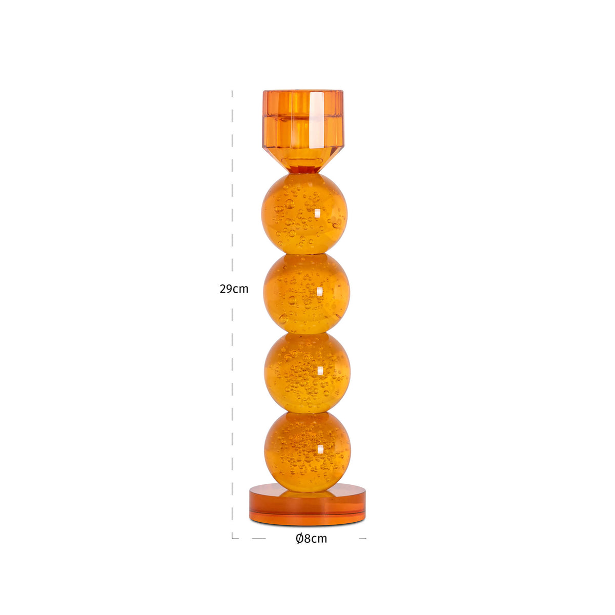 
Portacandele di design «Raylan», varie dimensioni - 8 × 8 × 30 cm