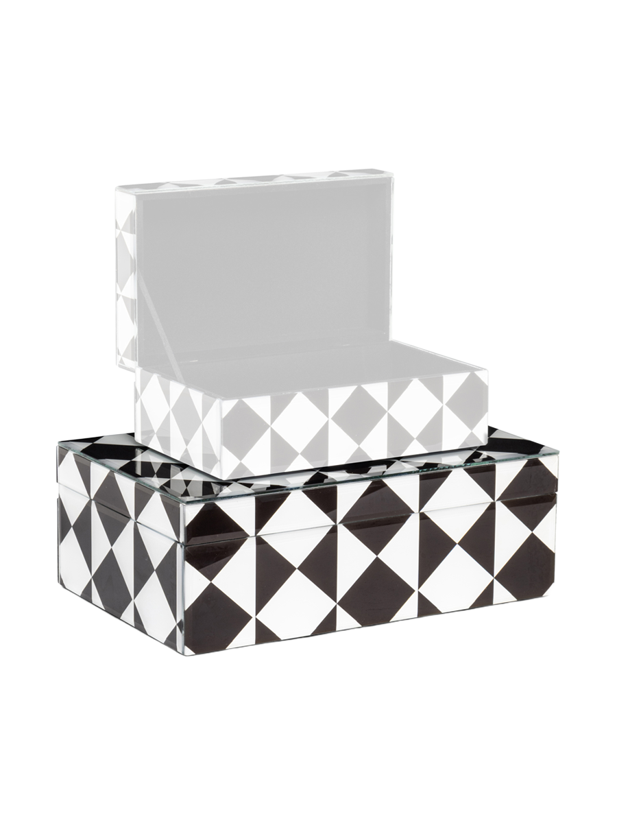 
Scatola portaoggetti di design «Silas», diverse dimensioni - 18 × 28 × 10 cm