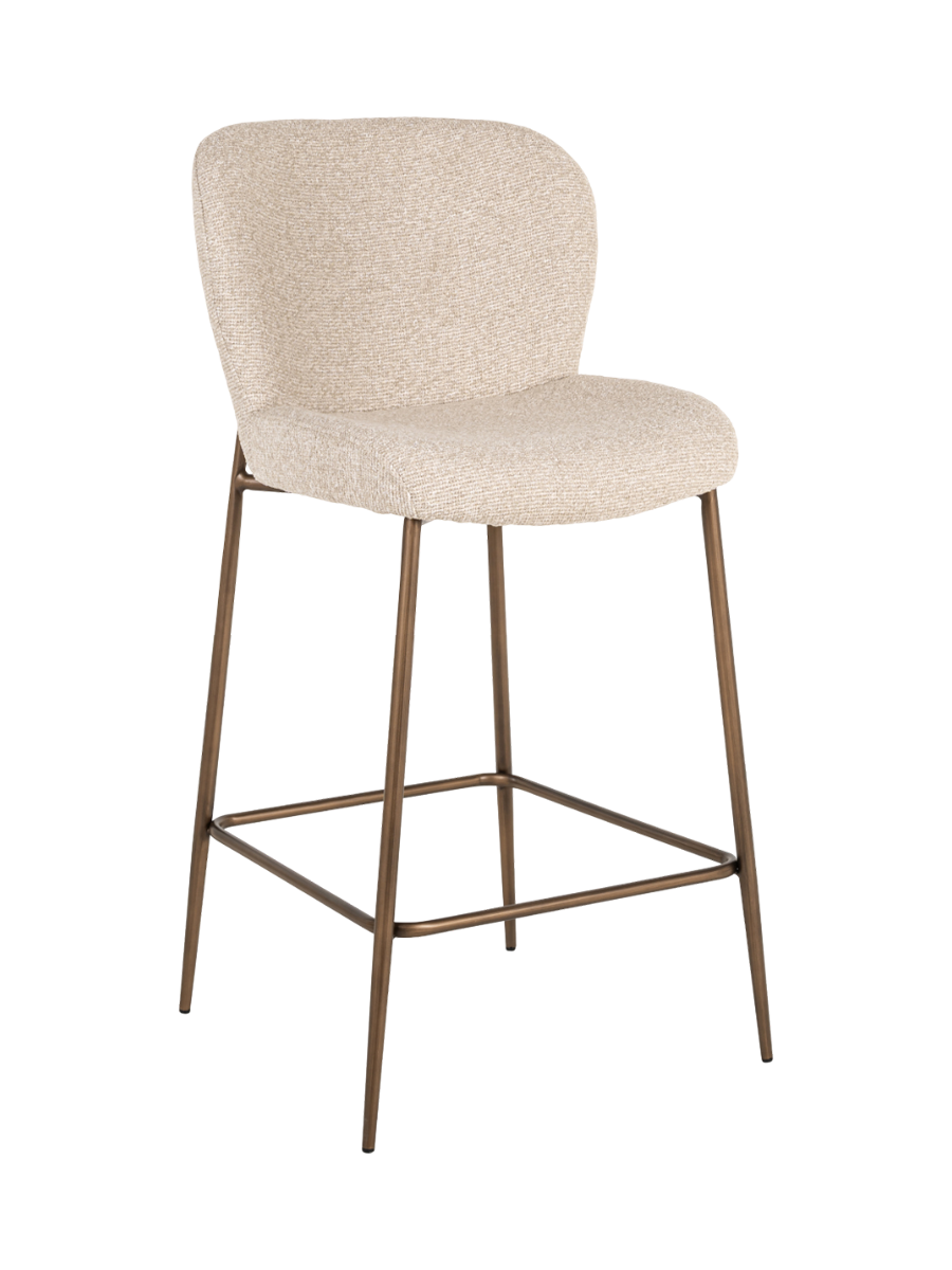 
Sedia da bar di design di alta qualità “Odarby” - Biscotti Beige
