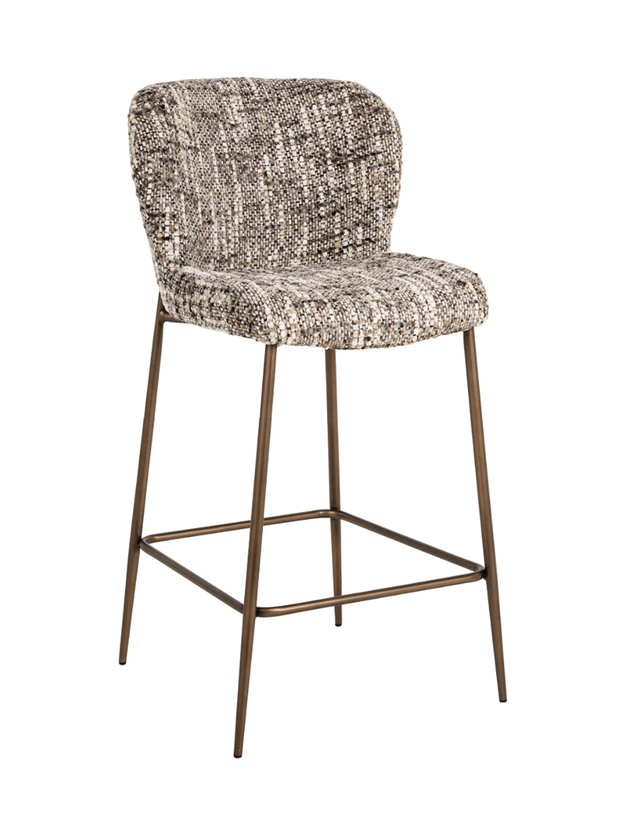 
Sedia da bar di design di alta qualità “Odarby” - Brown Omara