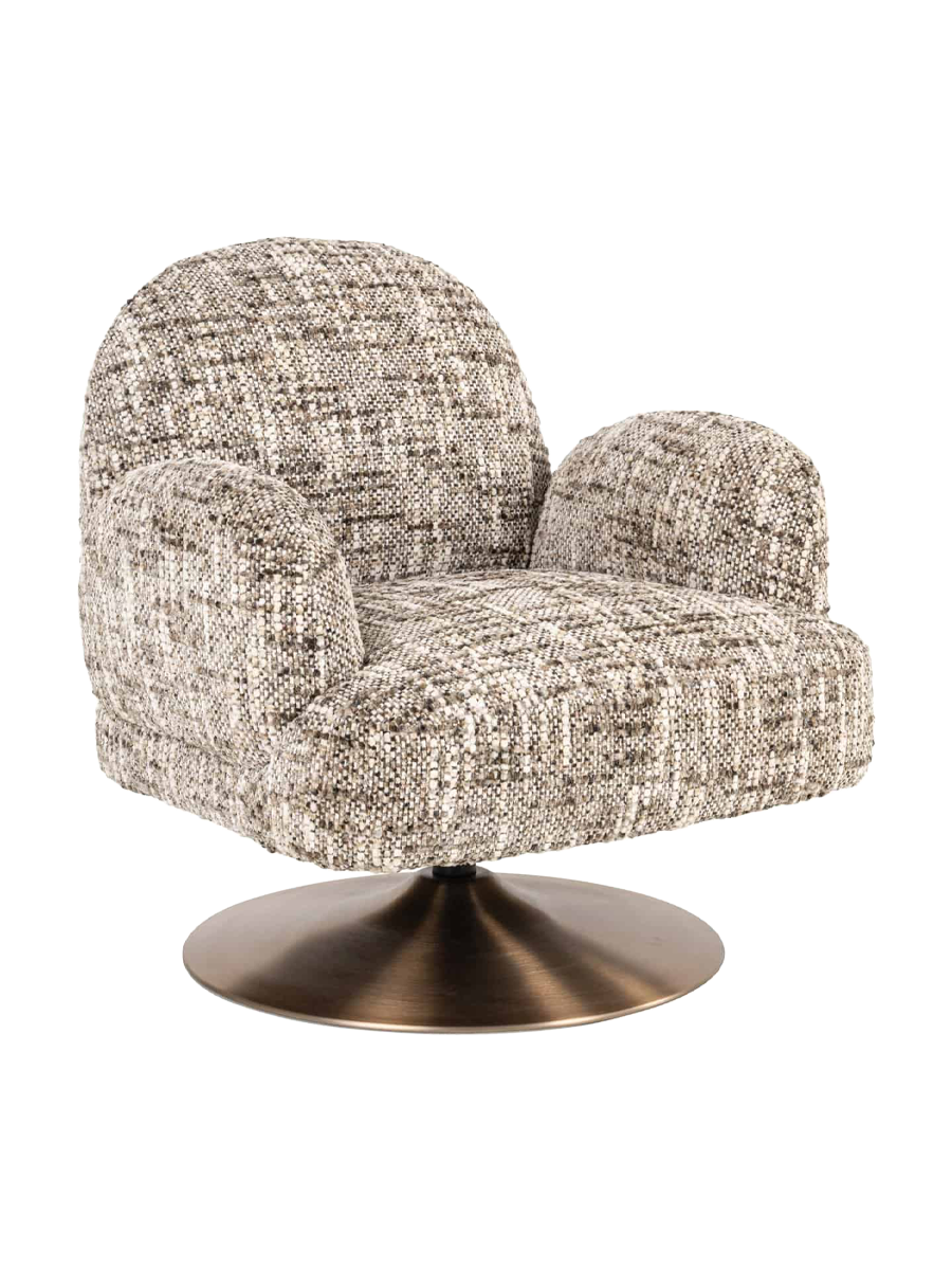 
Poltrona lounge di design girevole “Kagney”