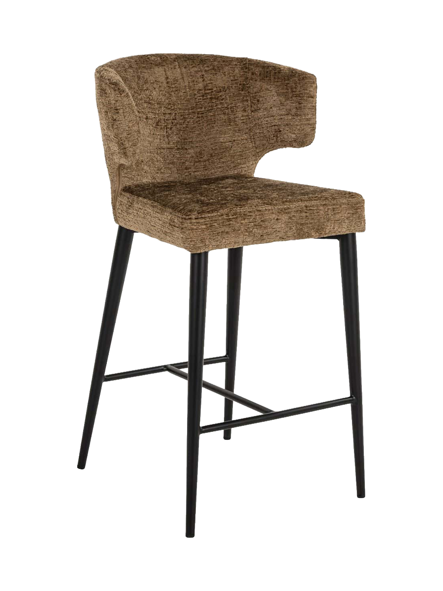 
Sgabello da bar di design «Taylor» color sabbia - Brandy Fusion / Altezza della seduta 67 cm