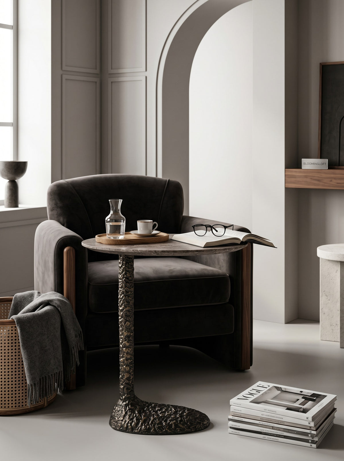 
"Arosa" Marble Design Side Table