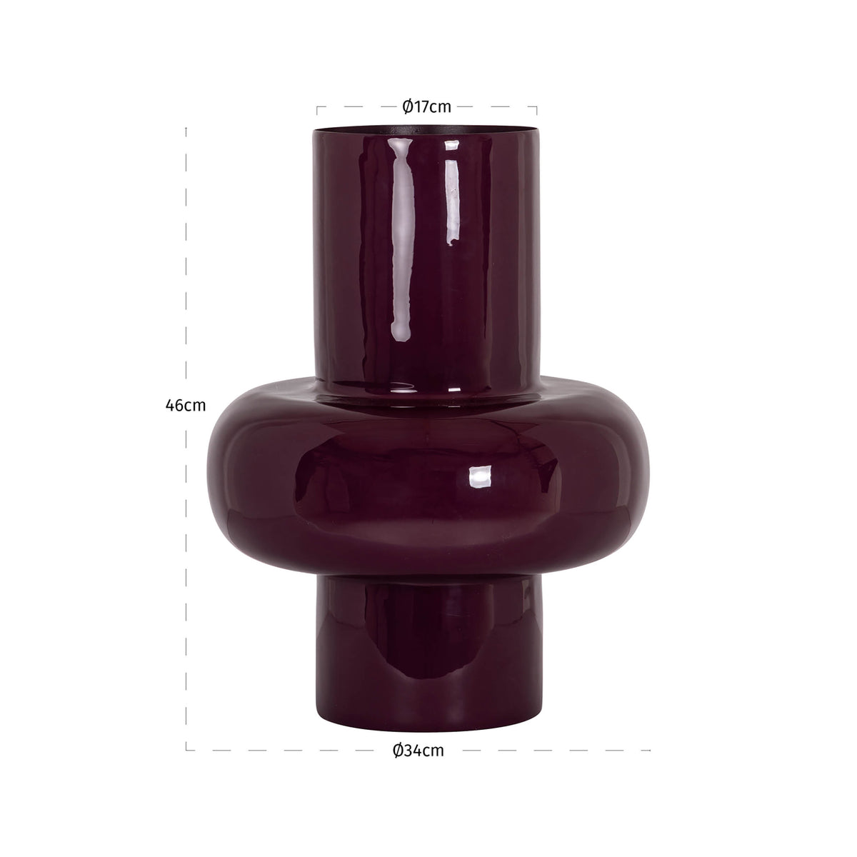 
Vaso di design «Ashlyn», diverse misure - 34 × 34 × 46 cm
